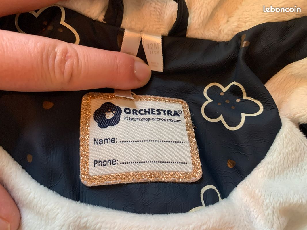 Manteau à capuche imperméable (image 3)
