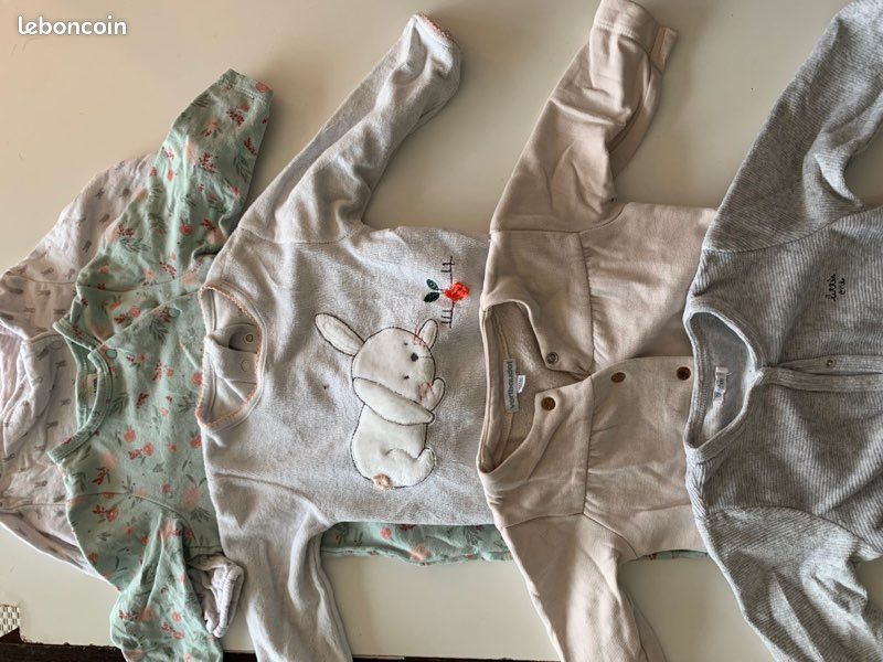 Lot 5 pyjamas 12 mois (image 1)