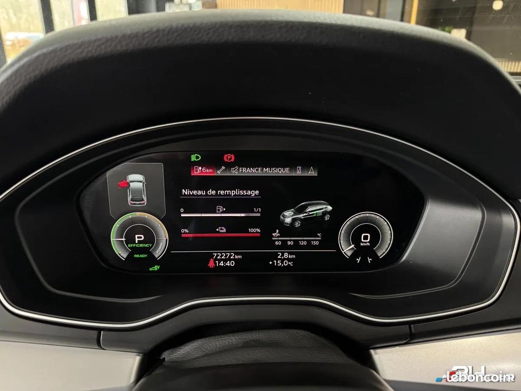 Audi Q5 🚀 50 TFSI E 299 CH S-LINE QUATTRO HYBRIDE RECHARGEABLE PHEV ATTELAGE GARANTIE 1 AN SLINE (image 27)