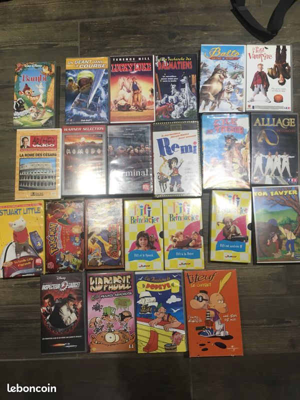 Lot cassette dessins animés (image 1)