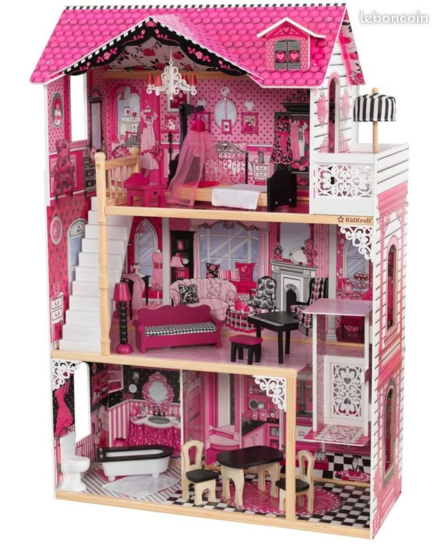Maison de poupée KIDCRAF Amelia (image 1)
