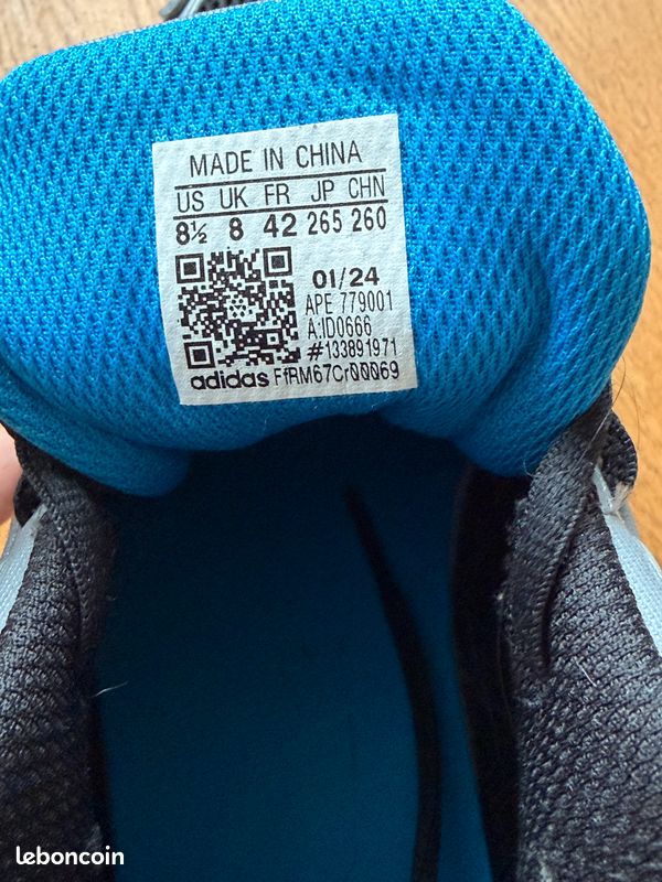 Adidas Response CL – Homme – Taille 42 – Très bon état (image 4)