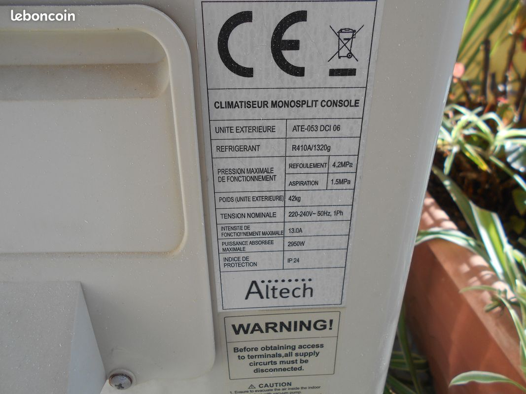 Climatisation reversible et console (image 3)