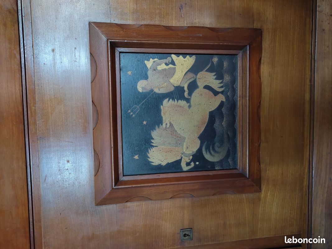 Buffet art déco en merisier (image 3)