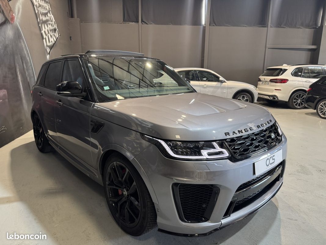 Land Rover Range Rover Sport (2) V8 5.0 575ch SVR Toit Ouvrant CARBONE Phase 2 (image 4)