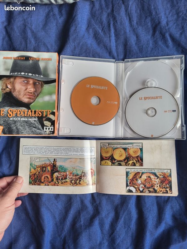 Coffret Blu ray + DVD + BD Le Spécialiste (Johnny Hallyday. Fourreau cartonné ) (image 15)