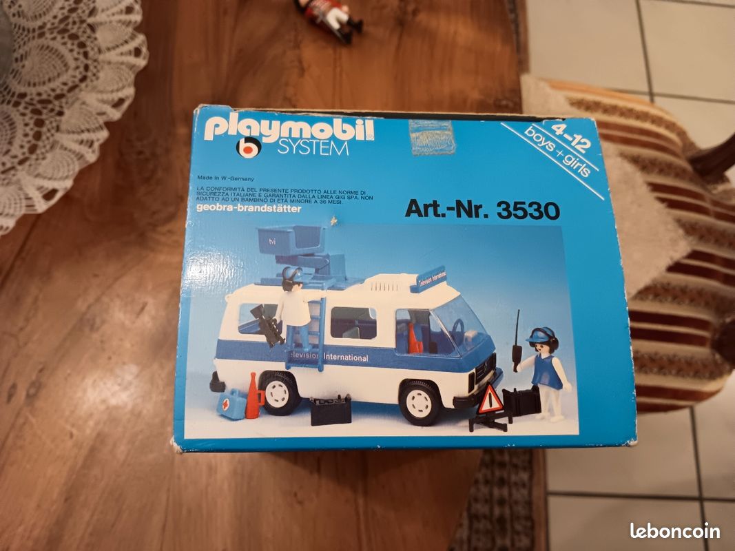 Pièce Playmobil Vintage 3531 - Magnétophone Ceinture Journaliste - Occasion
