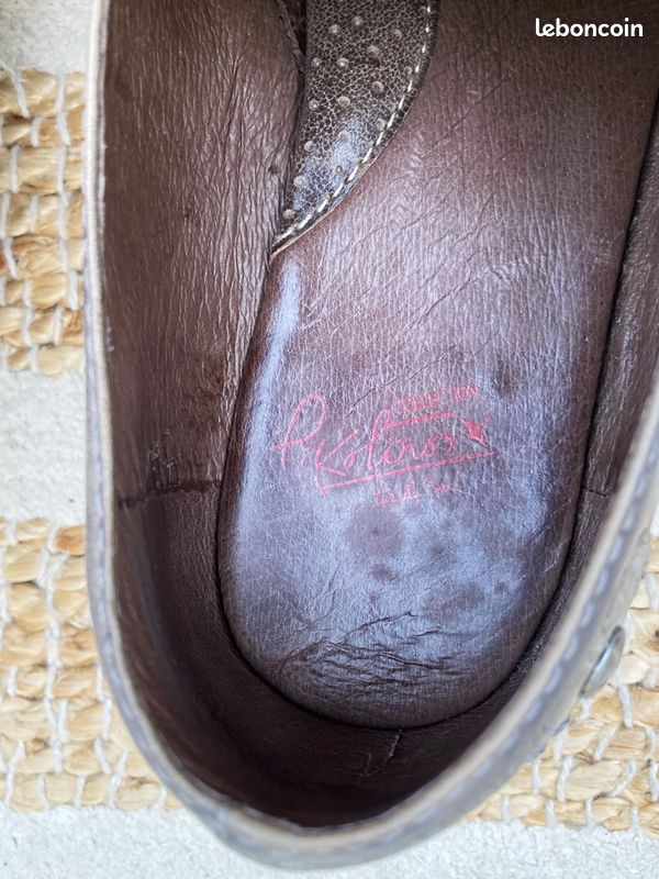 Bottines en cuir taupe - Pikolinos (image 6)
