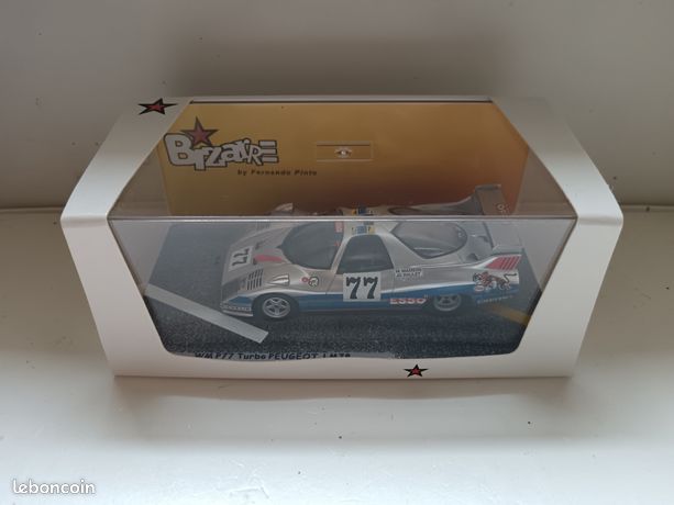 WM P77 Turbo #77 Peugeot Le Mans 1978 - Bizarre 1/43 Résine BZ386 - Neuf Sous Blister
