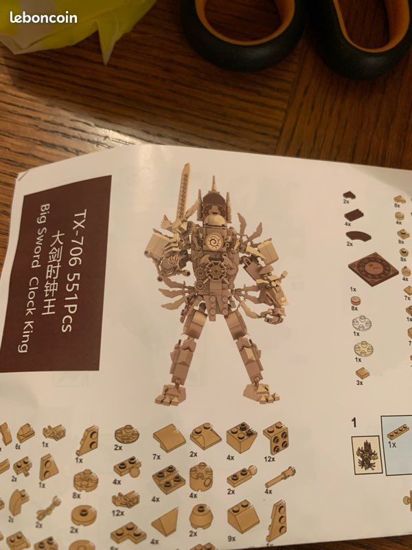 Lego titan super clock man Jeux Jouets