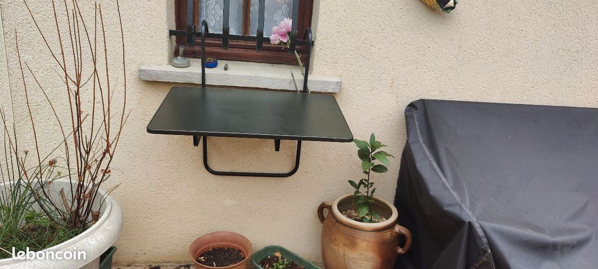 Table pliante suspendue pour balcon (image 5)
