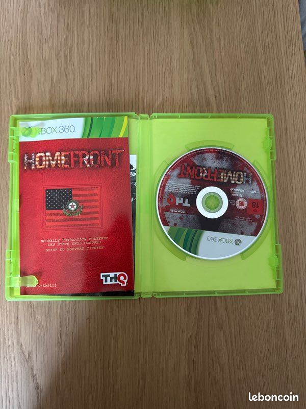 Jeu Xbox 360 Homefront - Édition Exclusive THQ - En Très Bon état Complet