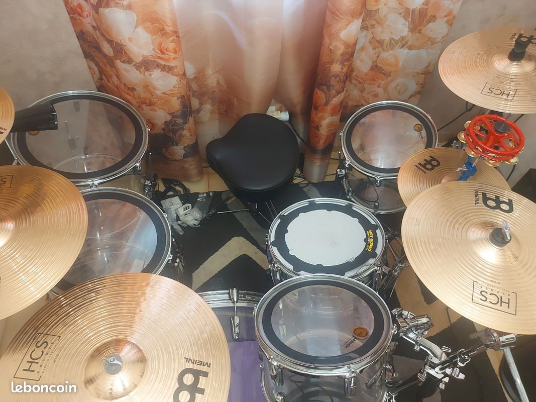 Batterie acoustique Pearl acrylique (image 15)