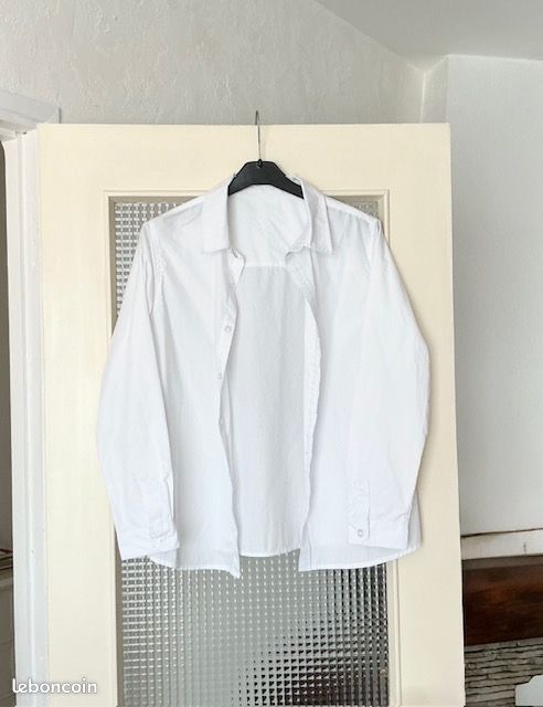 Chemise avec boutonnière à gauche t40 (image 4)