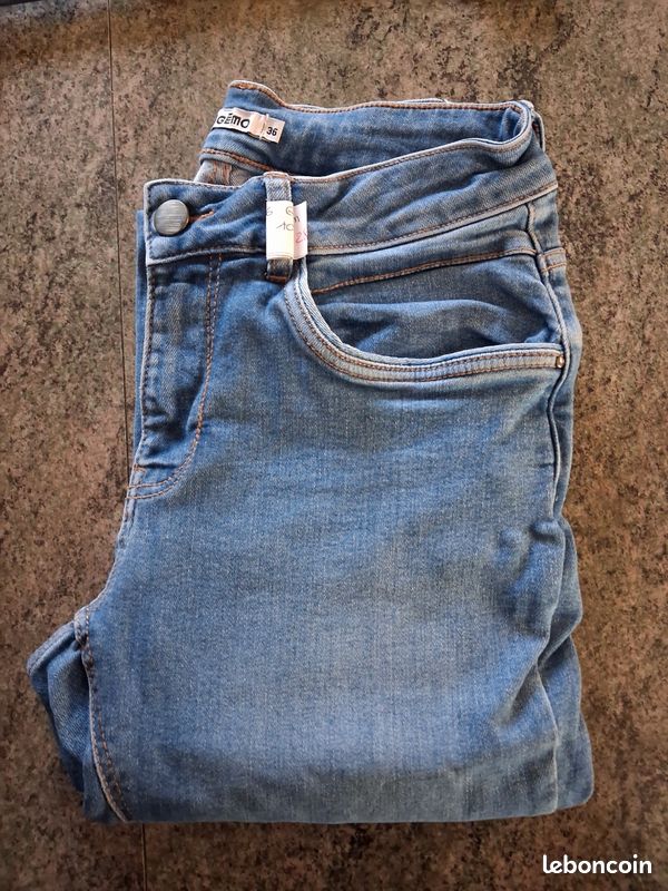 Jean slim taille 36 gémo (image 1)