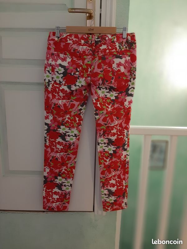Pantalon fleuri (image 2)