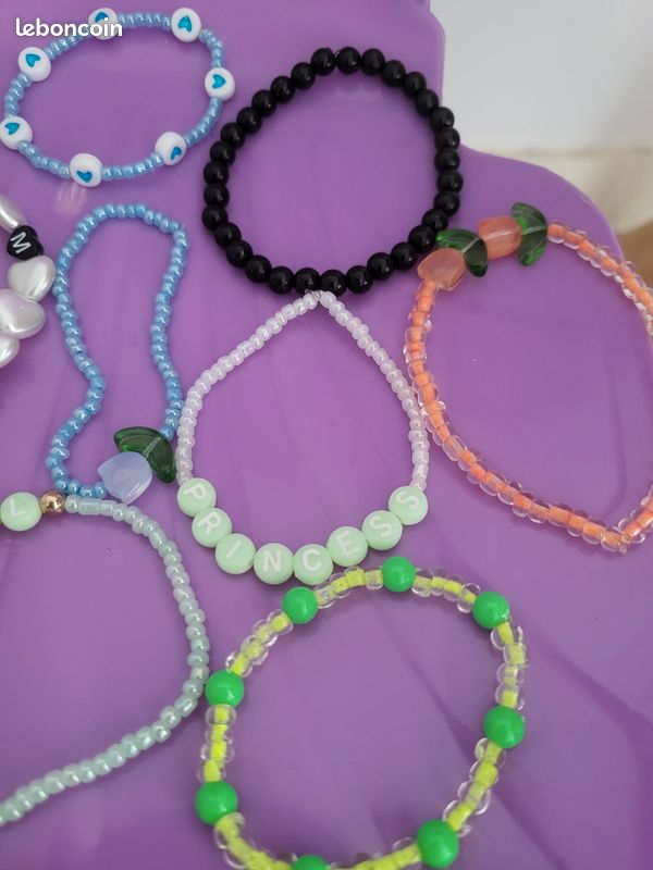 Bracelet perles filles (image 4)