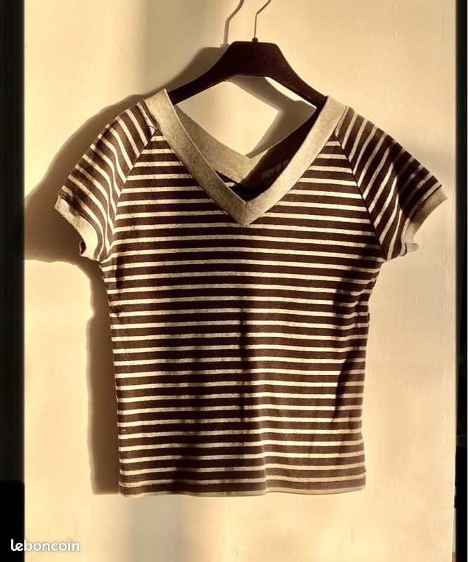 T-shirt rayé Teen’s Moving Taille : 8-9 ans (image 1)