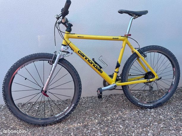 Yellow Cannondale M900 Cad3 1990 CANNONDALE F700 Head Shok