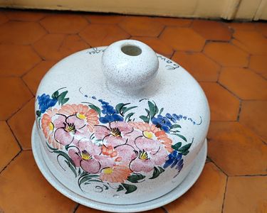 Théière Japonaise en Céramique à Fleurs Bleues | Univers Théière