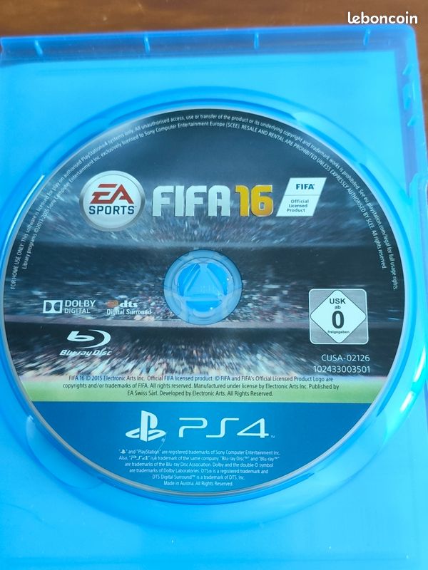Lot FIFA 22 Et FIFA 17 PS4 – Comme Neuf, Boîtiers Impeccables