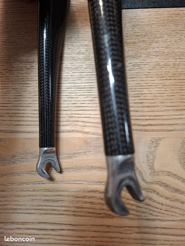Fourche De Vélo De Route Time En Carbone – Occasion, Couleur Noire