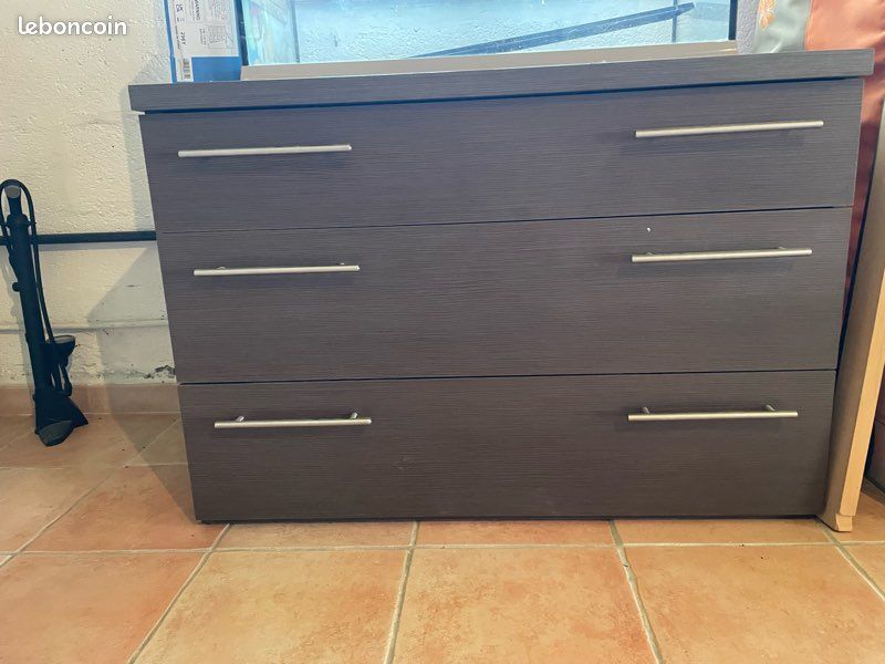 Chambre complète mobilier de France adultes (image 8)