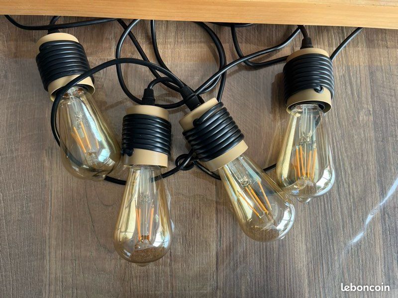 Suspension 4 lampes style industriel (image 3)