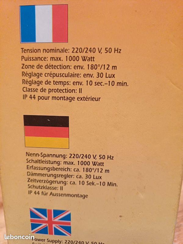 Détecteur de mouvement (image 3)