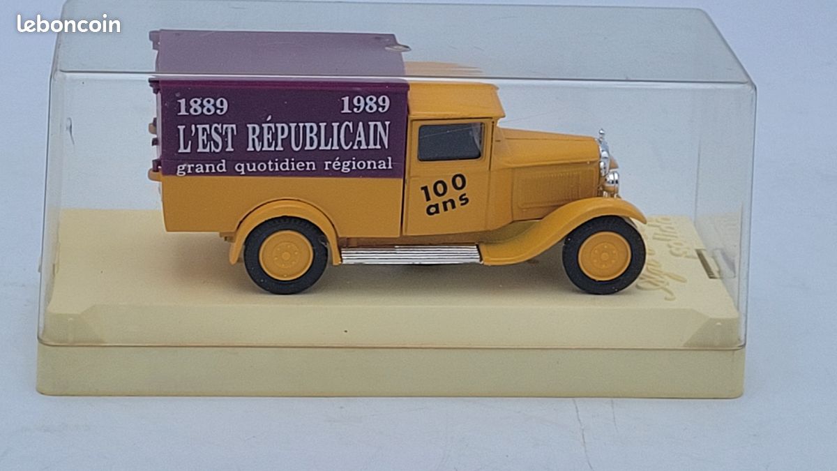 Solido Citroën C4 Fourgon 1930 - Miniature 1/18 En Boîte - Modèle De Collection