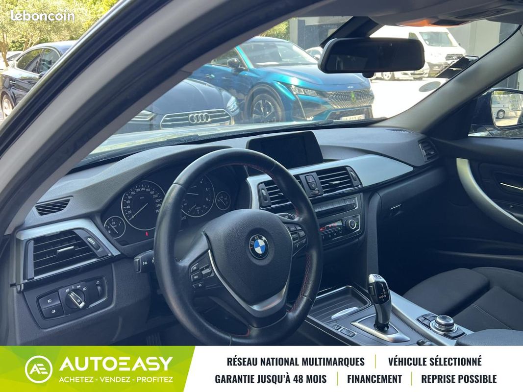 BMW Série 3 F30 318d 143 BVA Sport / GPS / Radars AR / Entretien à Jour (image 5)