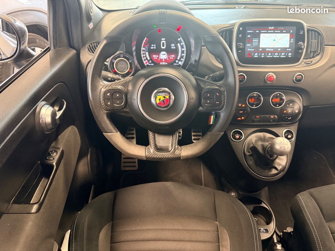 ABARTH 500 595 1.4 T 180 CH - COMPETIZIONE - LIGNE MONZA - SABELT - T/O - BEATS AUDIo (image 17)