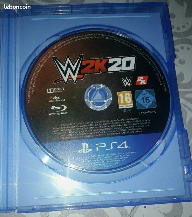 Jeux vidéo ps4 W2k20 (image 2)