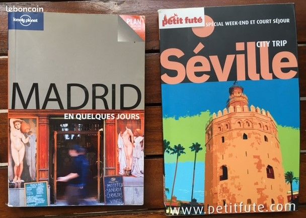 Livres de poche Madrid et Séville en Espagne (image 1)