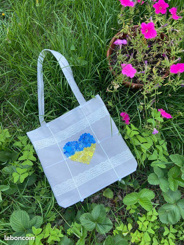 Sac shopping fait à la main (image 3)