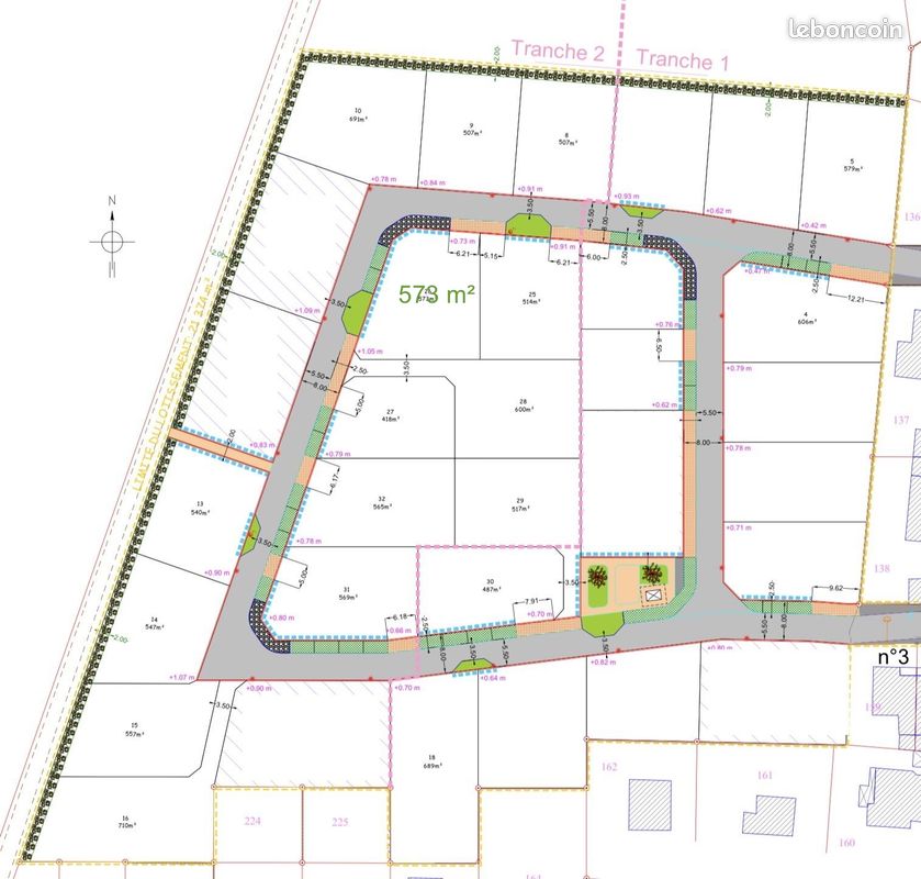 Terrain 573 m² · à Bindernheim · 573 m² · 105 203 €