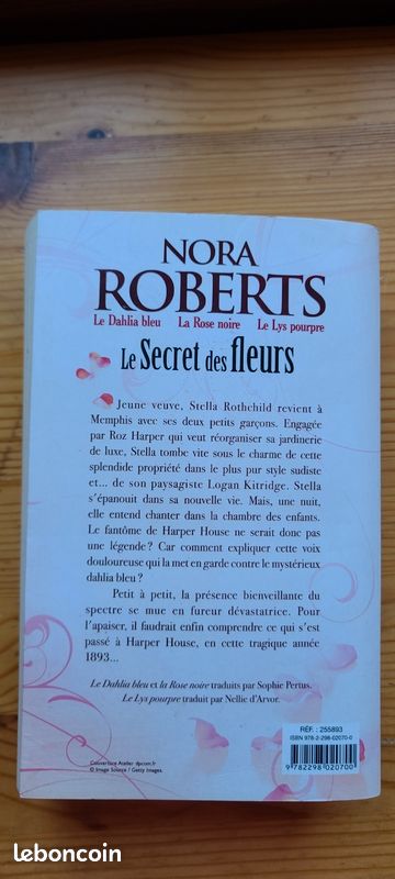 Le secret des fleurs, Nora Roberts (image 2)