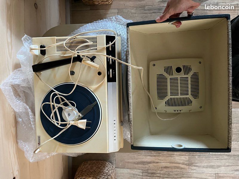 Tourne disque vintage Philips (image 4)