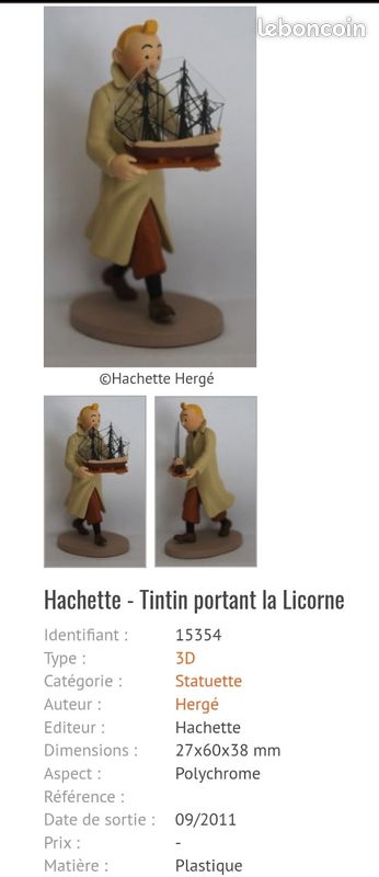 Figurines Tintin et le Capitaine haddock (image 18)