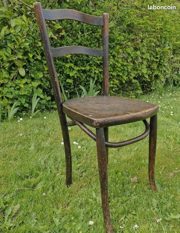 Chaise bistrot Thonet Art Nouveau (image 2)