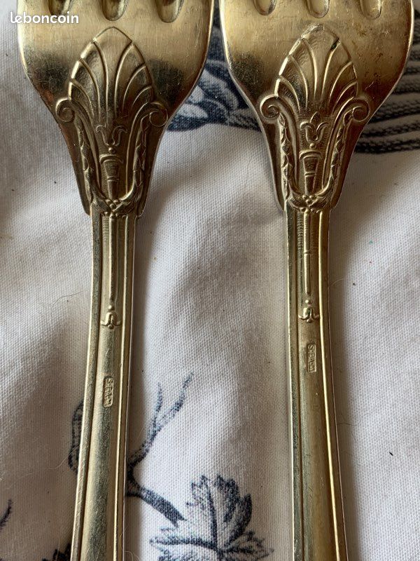 Louche Ancienne Métal Argenté SFAM Empire Modèle Sans Gêne - 19e Siècle