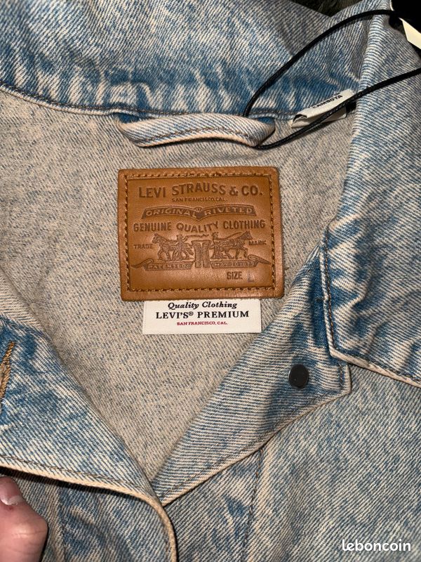 Veste neuve jeans Levis (image 4)
