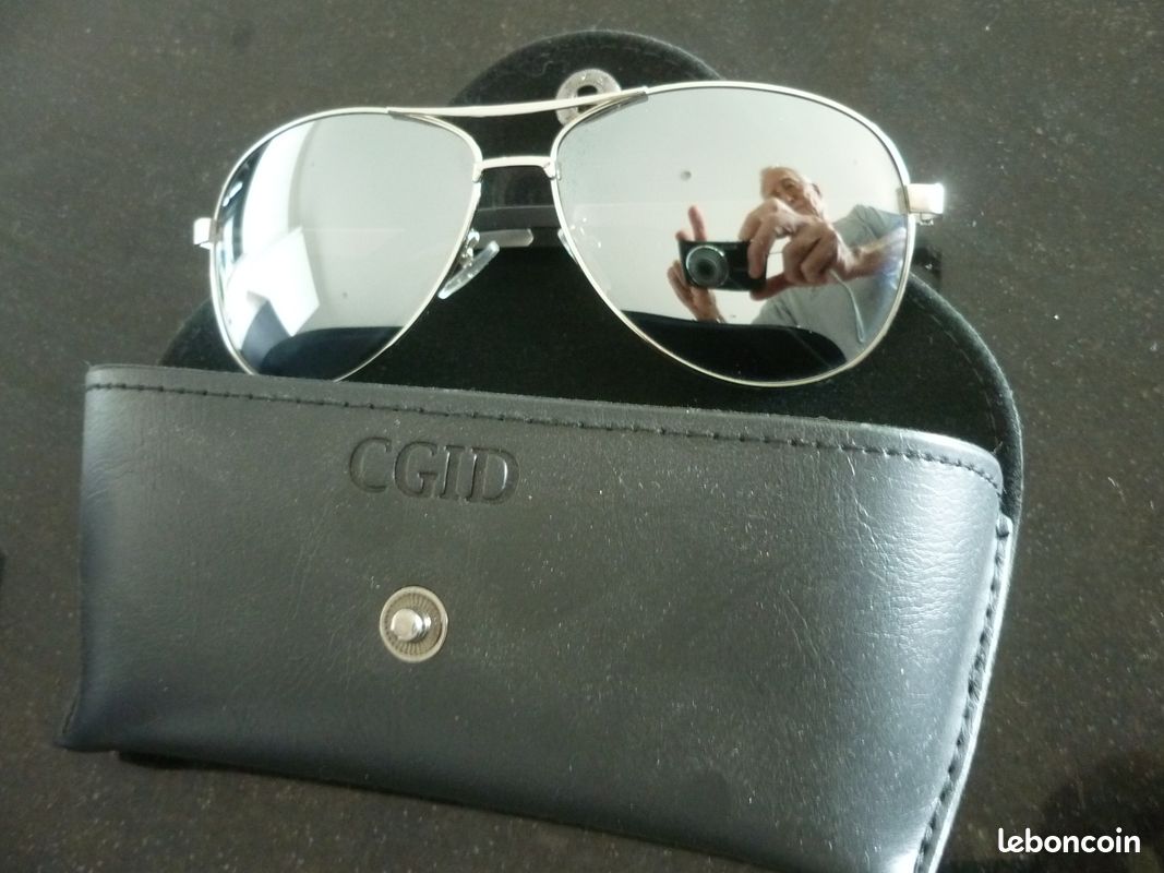 CGID GA61 Lunettes de Soleil Polarisées Homme Femme UV400 Pilote