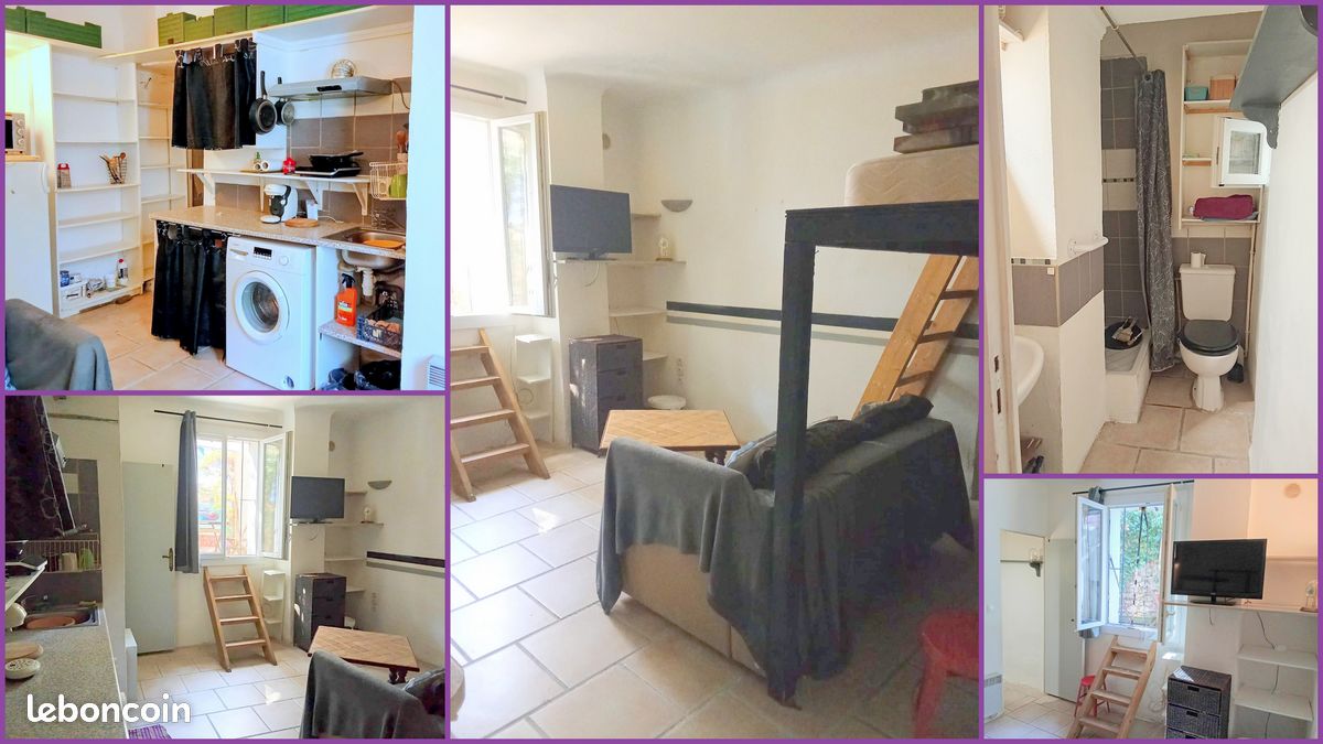 Appartement 1 pièce 19 m² · à Toulon · 19 m² · 460 €/mois