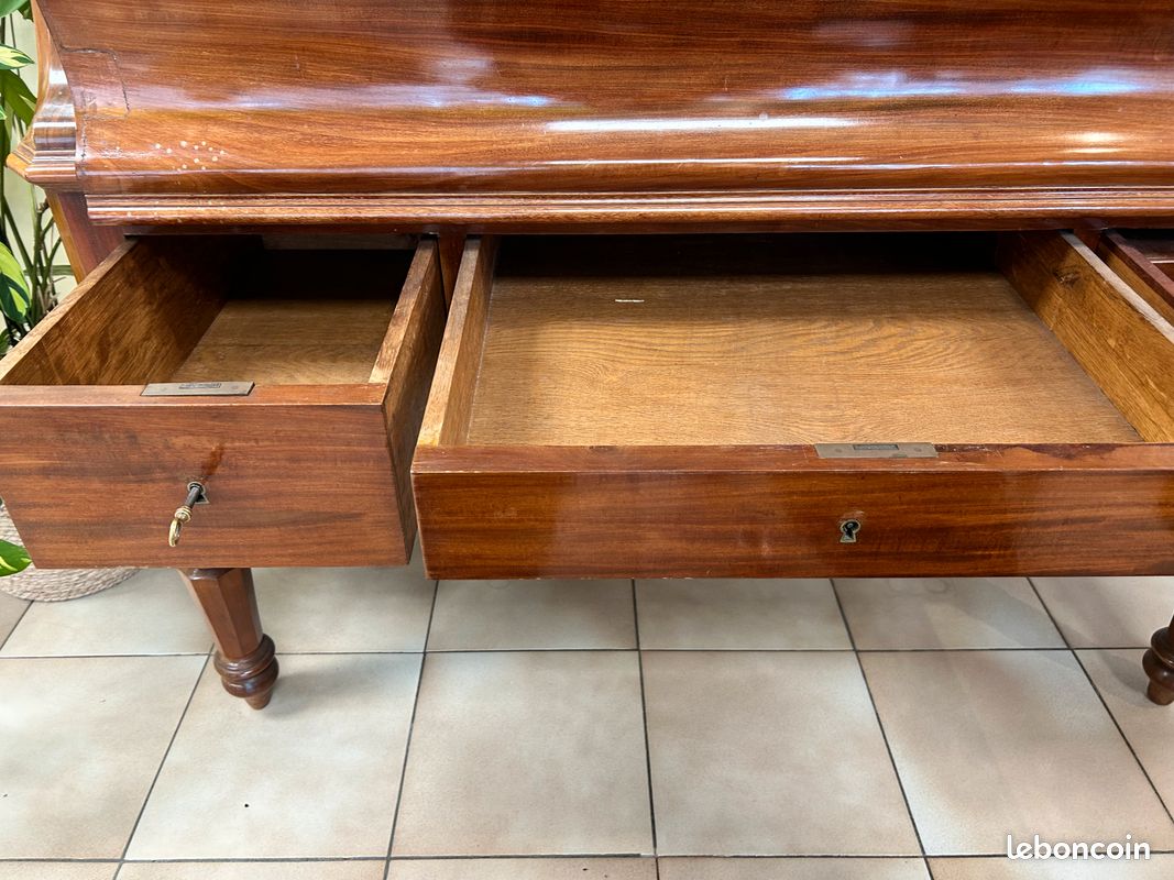 Bureau de notaire à cylindre (image 8)