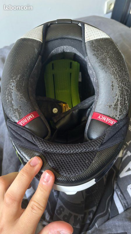 HJC rpha 11 military white sand taille S Équipement moto