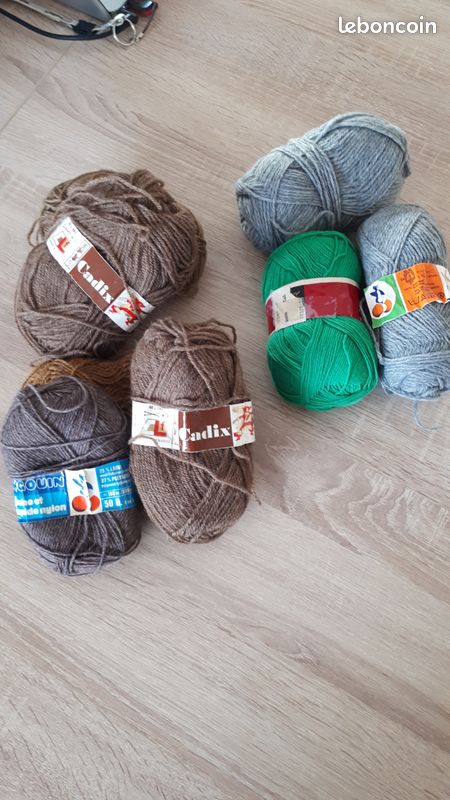 16 Skeins Berger Du Nord Eden Knitting Yarn, 1.75 Oz/50g, 2 Ply Cotton