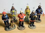 Del Prado figurine plomb Soldat feu Pompier Paris Tenue de Feu 1885