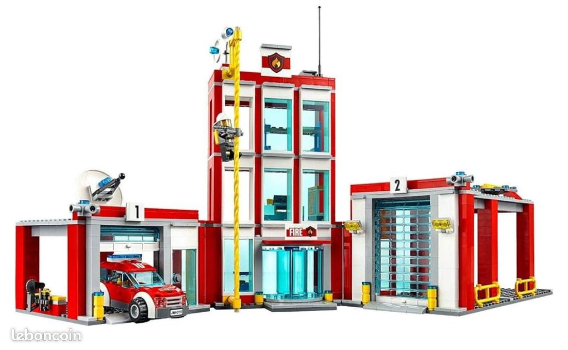 Caserne de pompier lego (image 1)