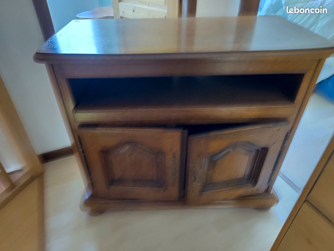 Meuble commode bois massif (image 1)